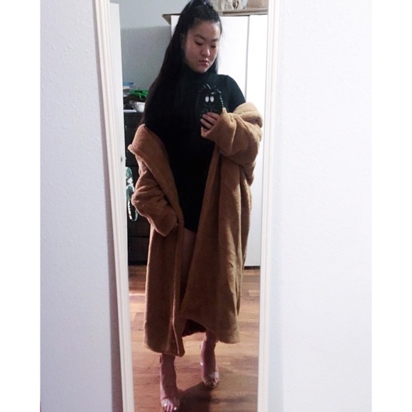 Jackets & Blazers - Custom Made NWT Wool Teddy Coat Sz M